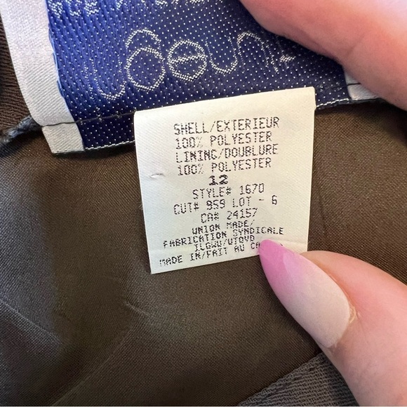 Vintage Women’s Suit with Jacket and Pencil Fitted Power Blazer - Picture 10 of 10